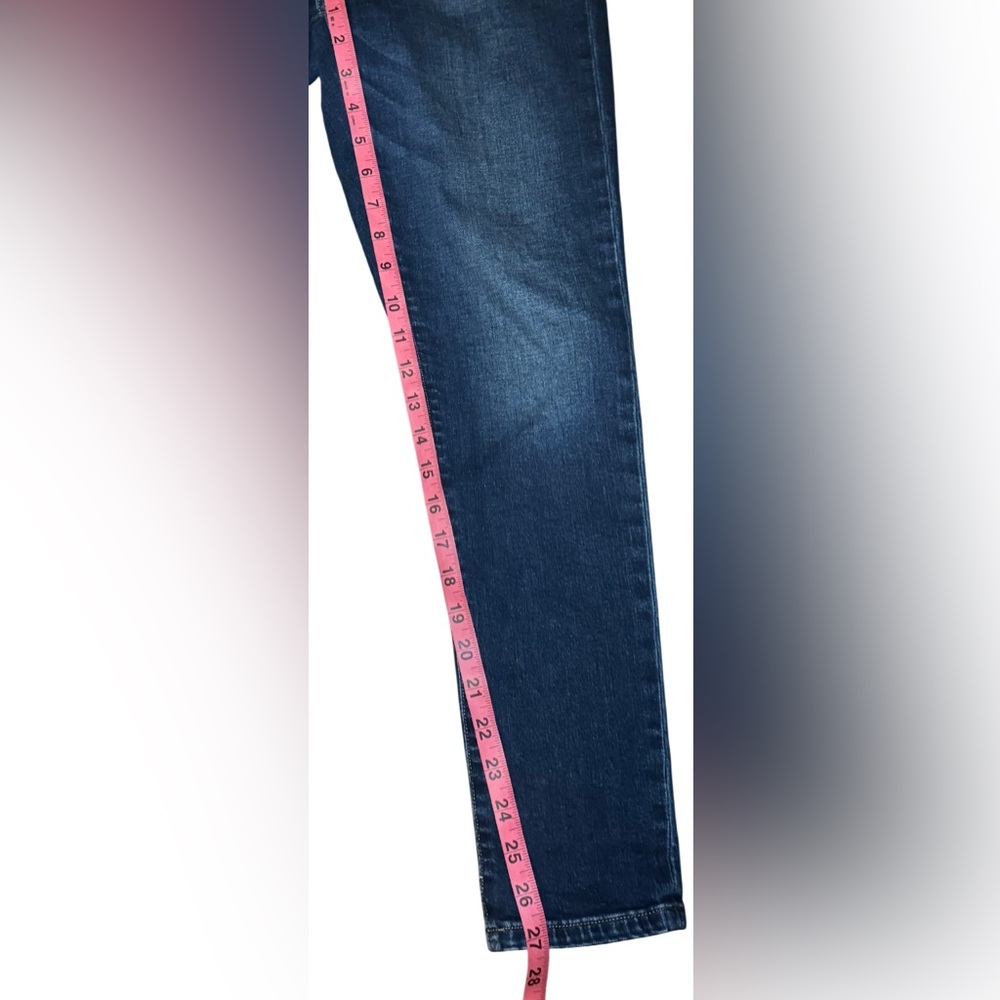 Joe's Jeans Dark Blue Maternity Women’s skinny Jeans with Overband Sz 29 NWOT - Picture 10 of 12